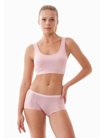 Organication Sport-BH "BRIANNA" in Staubpink