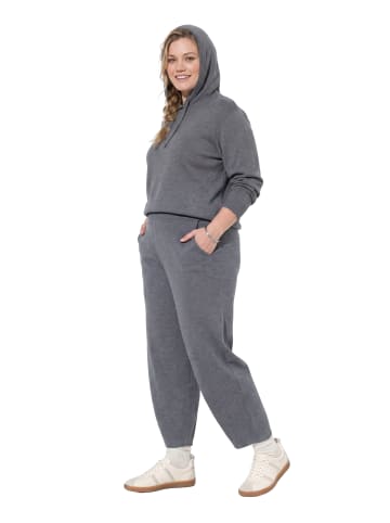 Ulla Popken Schlupfhose in anthrazit melange