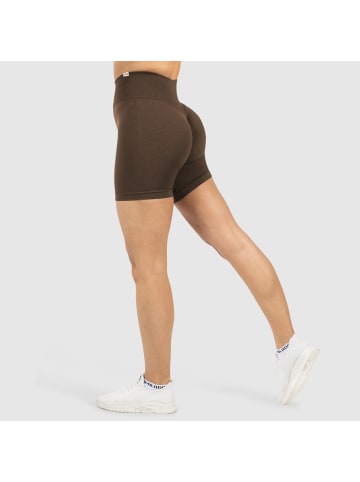 SMILODOX Shorts Amaze Scrunch in Braun