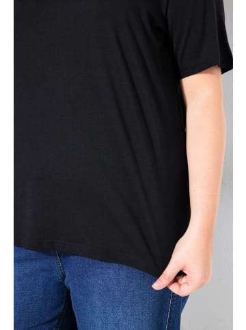 Ulla Popken Shirt in schwarz
