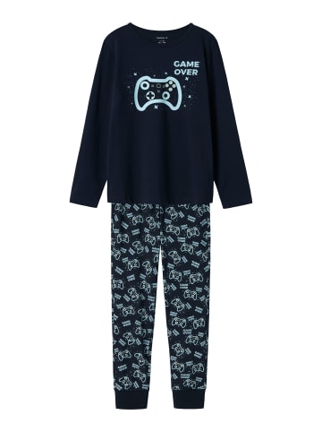 name it Schlafanzug NKMNIGHTSET SAPPHIRE GAME in dark sapphire