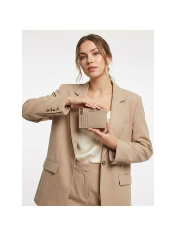 Lazarotti Bologna Leather Schlüsseletui Leder 11,5 cm mit Air Tag Fach in sand