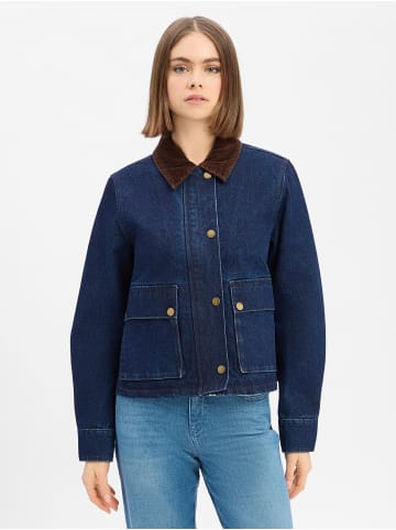 Marie Lund Jacke in marine - 0001