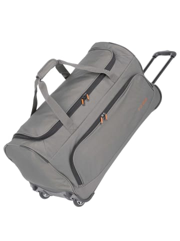 travelite Basics Fresh - Rollenreisetasche 89L 71 cm (gelb) in anthrazit