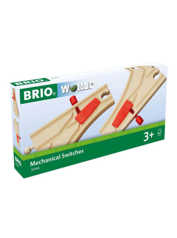 Brio Brio Aktionsspiel Mechanisches Weichenpaar (L1/M1) in bunt