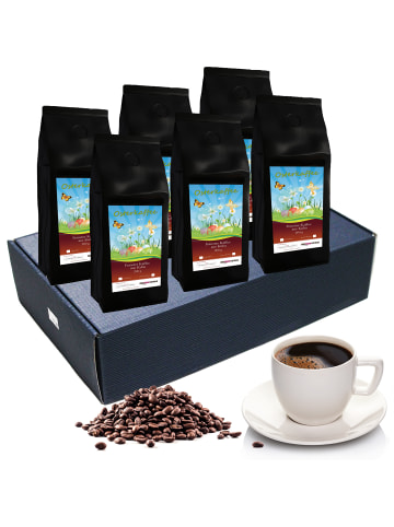 C&T Osterkaffee Geschenkset - 5 x 200g Ganze Bohnen