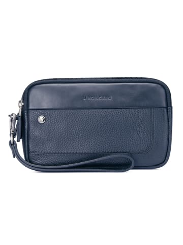 Roncato Alaska Herrentasche Leder 21 cm in navy