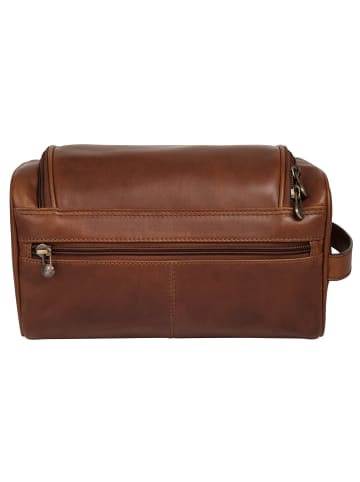 piké Kulturtasche in braun