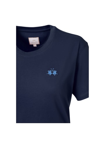 La Martina T-Shirt WCR002 in dunkelblau