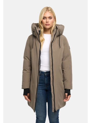 Marikoo Wintermantel Polarhäschen 16 in Stone Brown