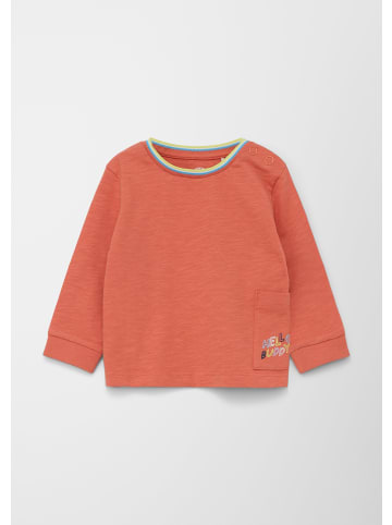 s.Oliver T-Shirt langarm in Orange