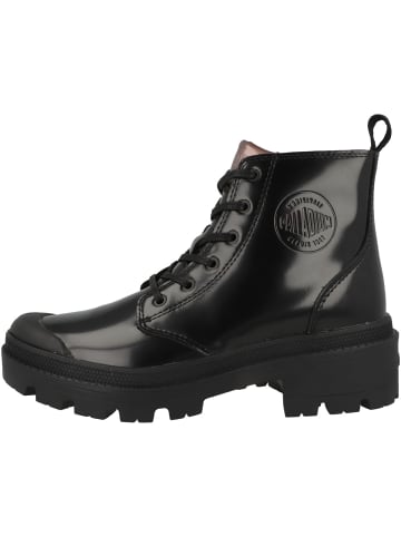 Palladium Schnürboots Pallabase Hi Off-1 in schwarz