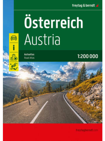 Freytag + Berndt Buch - Österreich, Autoatlas 1:200.000, freytag & berndt