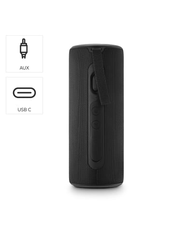 Hama Pipe 3.0, Schwarz in Schwarz