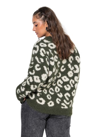 Studio Untold Pullover in dunkeloliv