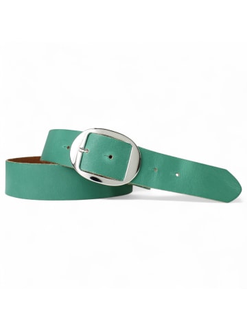 FRONHOFER Ledergürtel in Jade