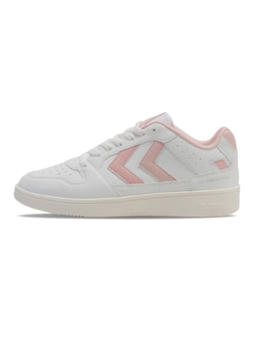 Hummel Schnürsenkel Sneaker St. Power Damen in BRIGHT WHITE/CHINTZ ROSE