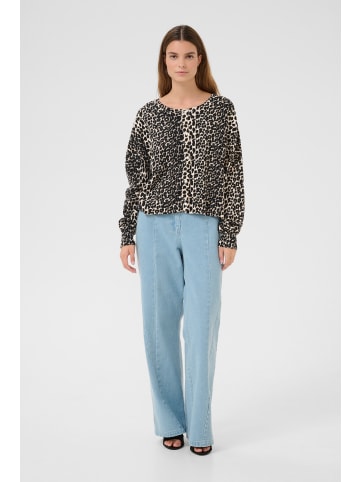 Karen By Simonsen Strickjacke KBUriela Feminine in Urela print Seedpearl