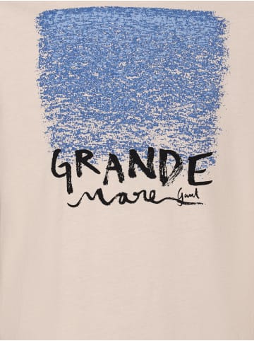 Gant T-Shirt in ecru