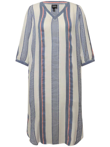 Ulla Popken Midikleid in schneeweiß