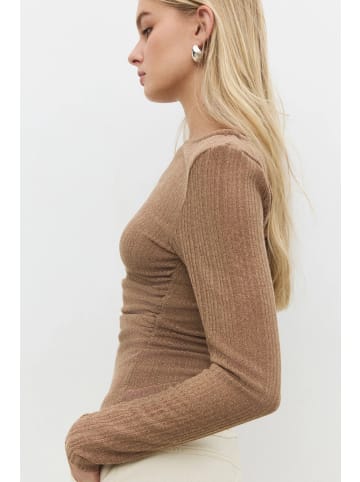 NO MATTER WHAT Blouse in Braun