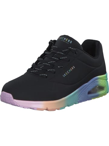 Skechers Schnürschuhe in black/multi