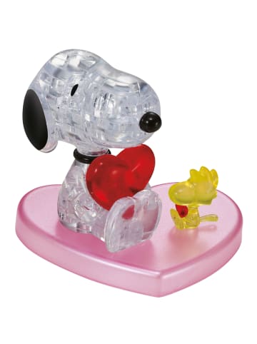 HCM Kinzel 3D Crystal Puzzle Snoopy in Love ab 3 Jahre in Mehrfarbig