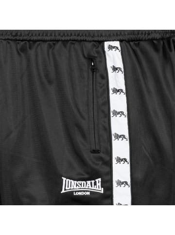 Lonsdale Trainingsanzug "Wyberton" in Schwarz