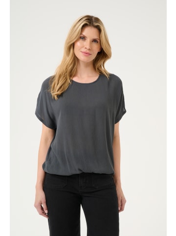 Kaffe Ärmellose Bluse KAamber Loose fit in Black Oyster