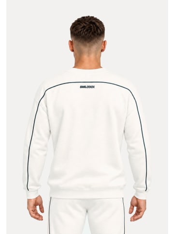 SMILODOX Sweatshirt Brenvaro in Creme