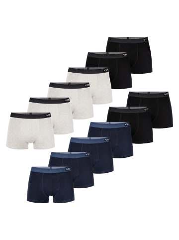 VIP Retro Boxer Premium Jersey Stretch in black,navy,grey