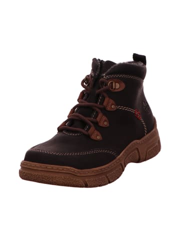 rieker Schnürstiefelette in schwarz