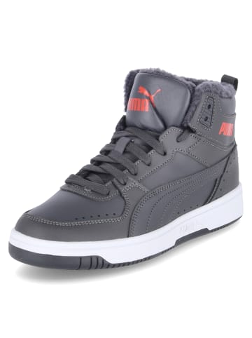 Puma High Sneaker REBOUND JOY FUR JR in Grau