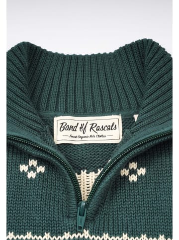 Band of Rascals Pullover " Norway III " in racing-green