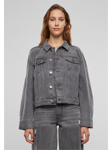 Urban Classics Urban Classics Ladies 80‘s Oversized Denim Jacket in new grey washed