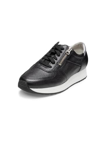 VITAFORM Hirschleder Sneaker in schwarz