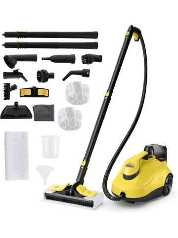 COSTWAY Dampfreiniger 2000W in Gelb