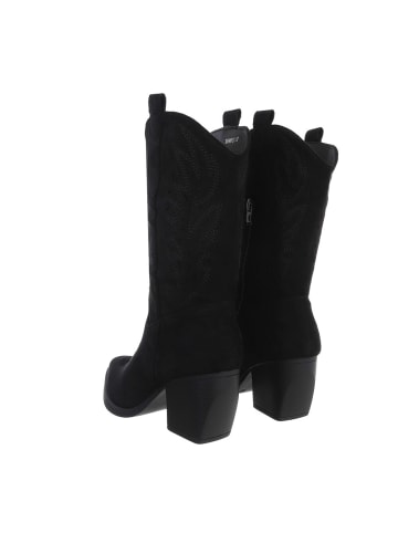 Ital-Design Stiefel in Schwarz