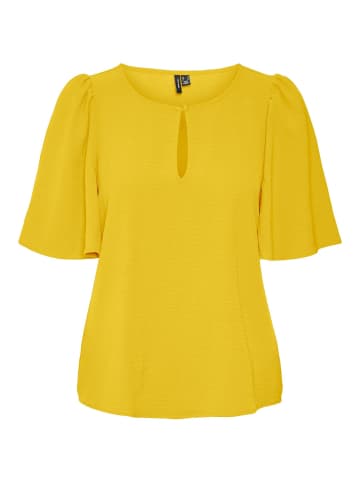 Vero Moda Bluse in Gold Fusion