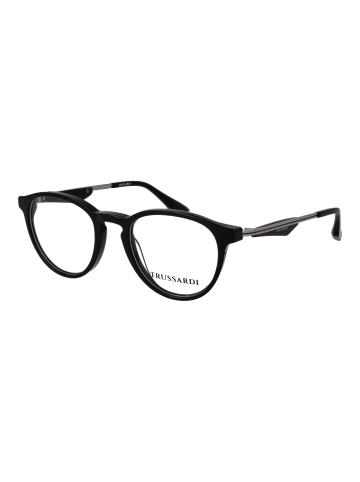 Trussardi Männer Optische Fassungen Rund Schwarz