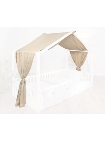 tiSsi tiSsi® Baldachin Musselin für Hausbetten 90x200 cm creme