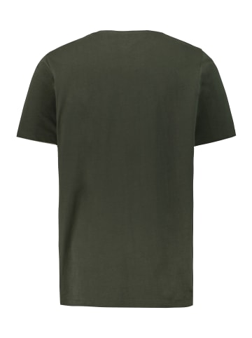 JP1880 Kurzarm T-Shirt in dunkel oliv