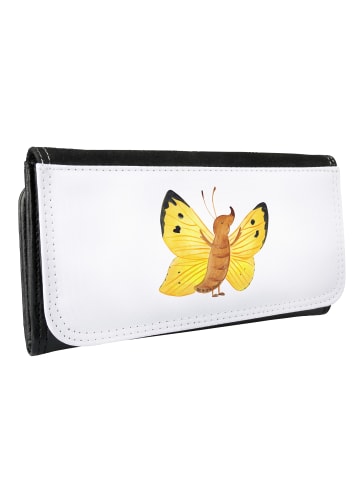 Mr. & Mrs. Panda Portemonnaie für Damen Schmetterling Zitronenfa... in Weiß