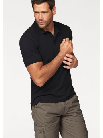 Man's World Poloshirt in schwarz