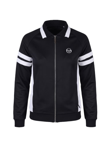 Sergio Tacchini Track Jacket in black/gardenia