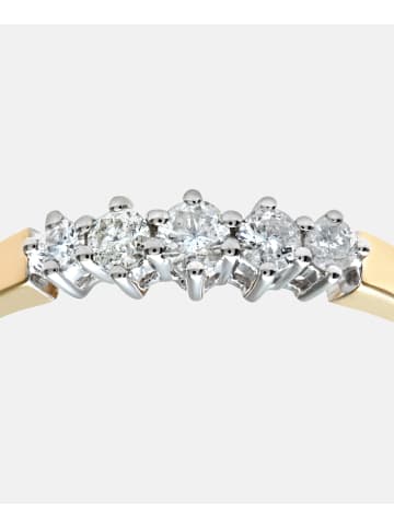 Diamant L'éternel Eternity-Ring aus 375 Gelbgold mit 0.25 Karat Diamant