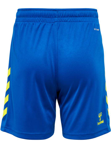 Hummel Hummel Kurze Hose Hmlcore Multisport Kinder Atmungsaktiv Schnelltrocknend in TRUE BLUE/BLAZING YELLOW