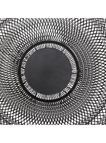 5five Simply Smart Obst- und Gemüsekorb aus Metallgeflecht in Schwarz, Ø 27 cm