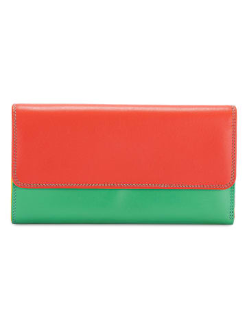 MYWALIT Tri-fold Zip Wallet Geldbörse Leder 17 cm in sicily