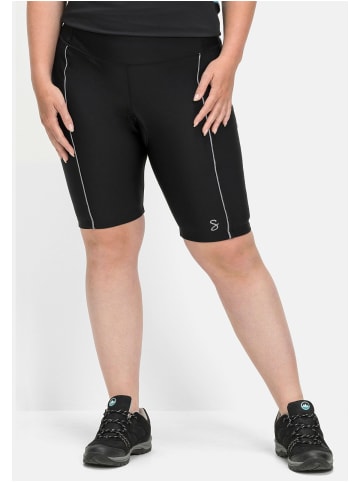 sheego Radlerhose in schwarz